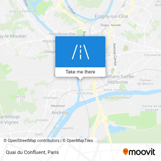 Quai du Confluent map