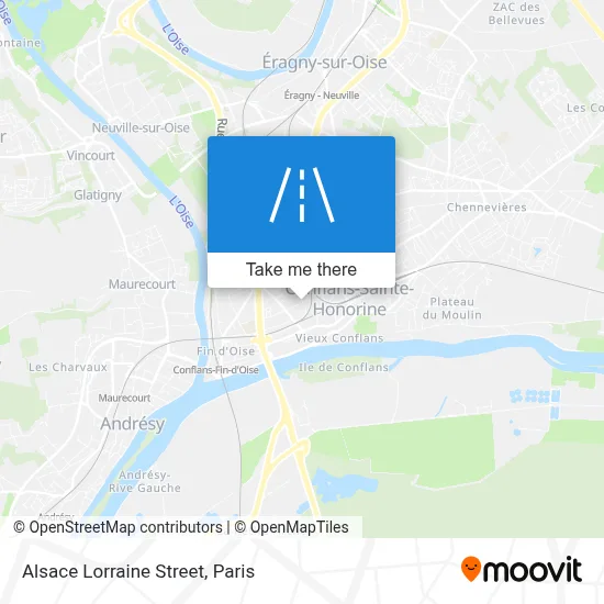 Rue D'Alsace Lorraine map