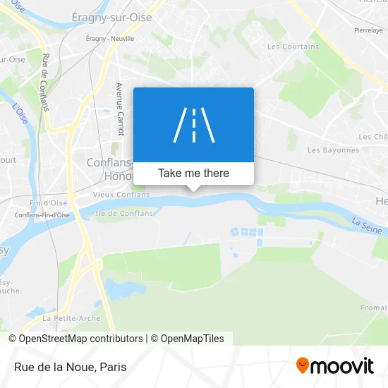 Rue de la Noue map