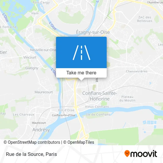 Rue de la Source map