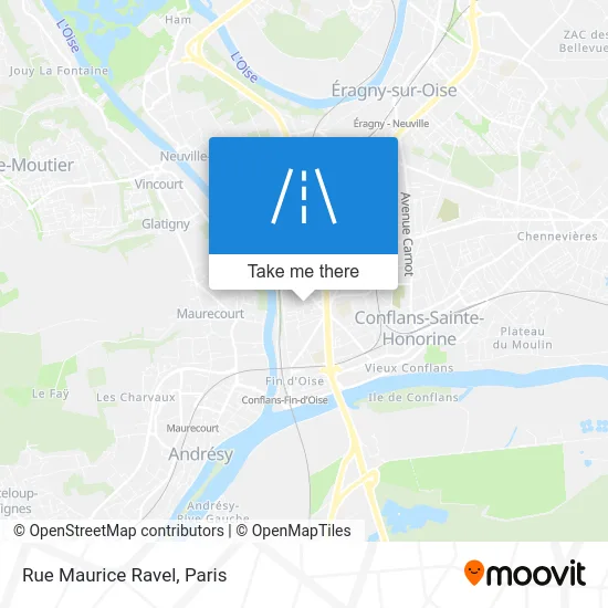 Rue Maurice Ravel map