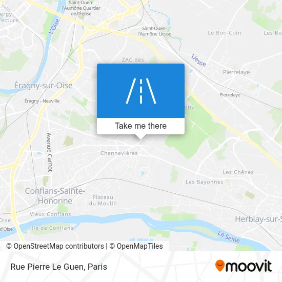 Rue Pierre Le Guen map