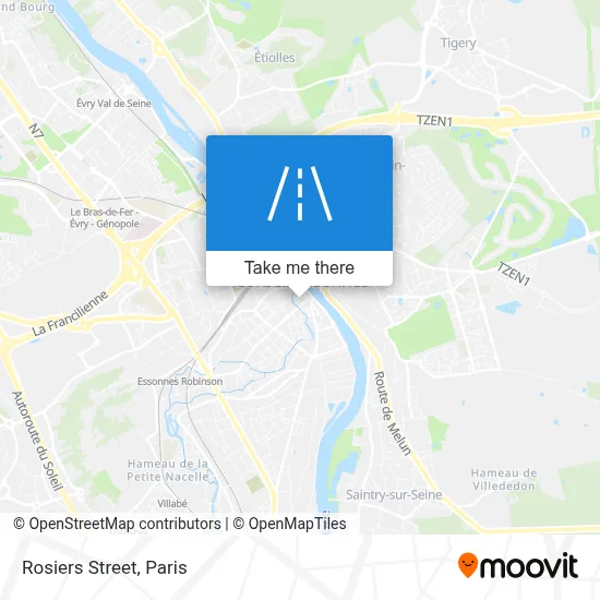 Rue Des Rosiers map