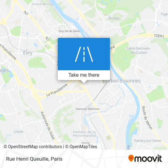 Rue Henri Queuille map
