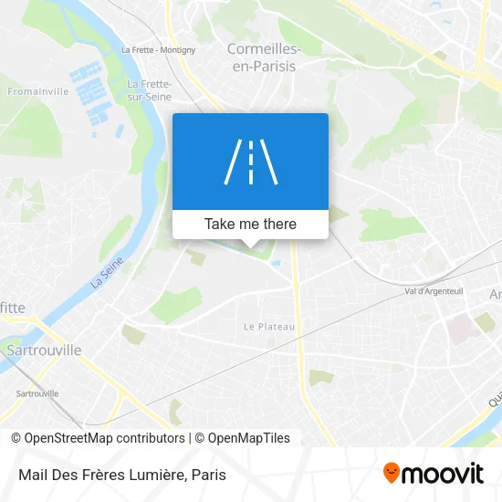Mail Des Frères Lumière map