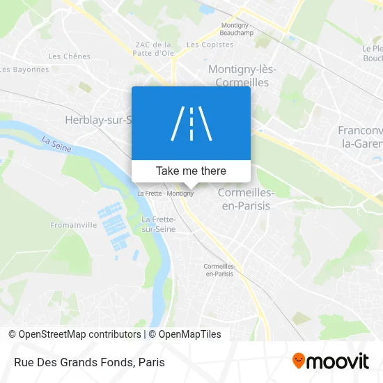 Rue Des Grands Fonds map