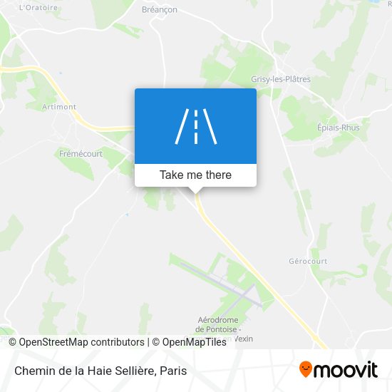 Chemin de la Haie Sellière map