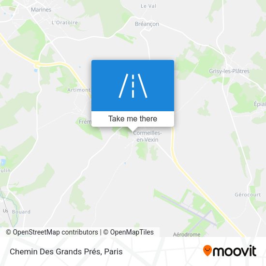 Chemin Des Grands Prés map