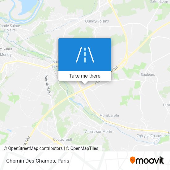 Chemin Des Champs map