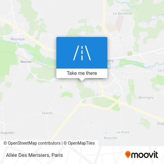 Allée Des Merisiers map