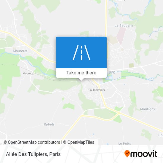 Allée Des Tulipiers map