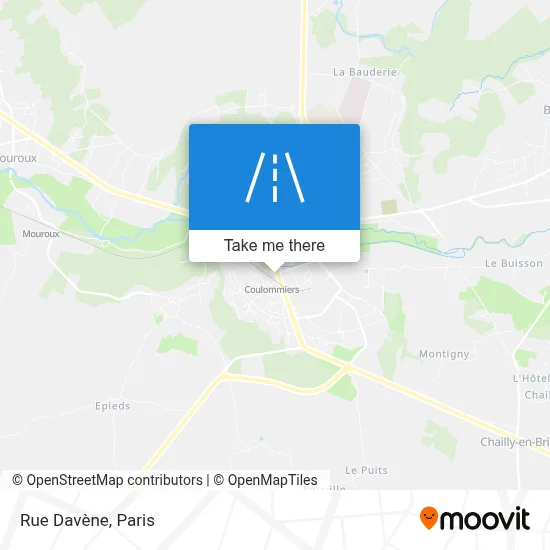 Rue Davène map