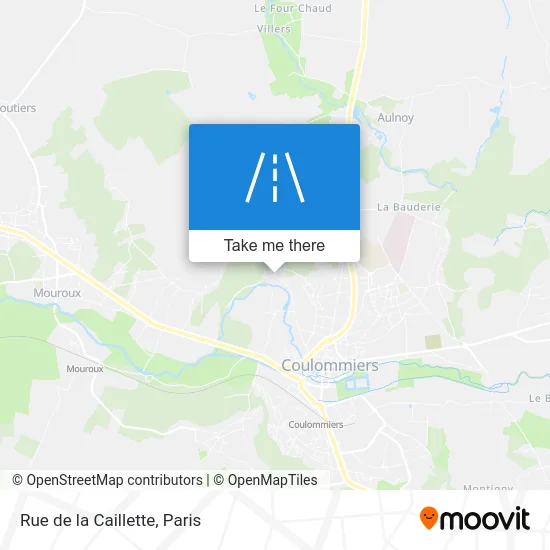 Rue de la Caillette map