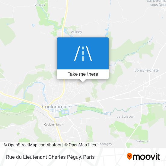 Rue du Lieutenant Charles Péguy map