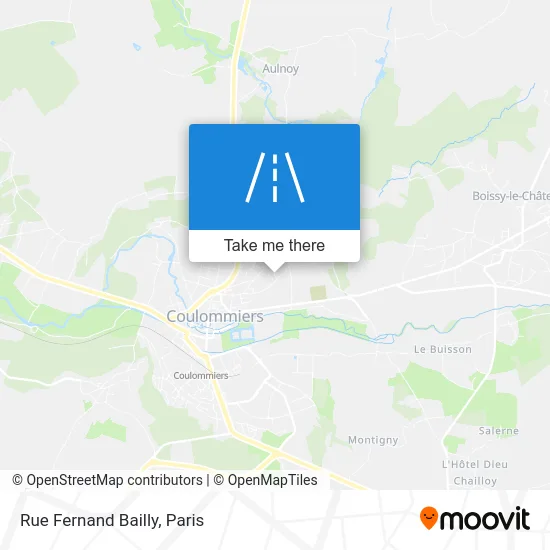 Rue Fernand Bailly map
