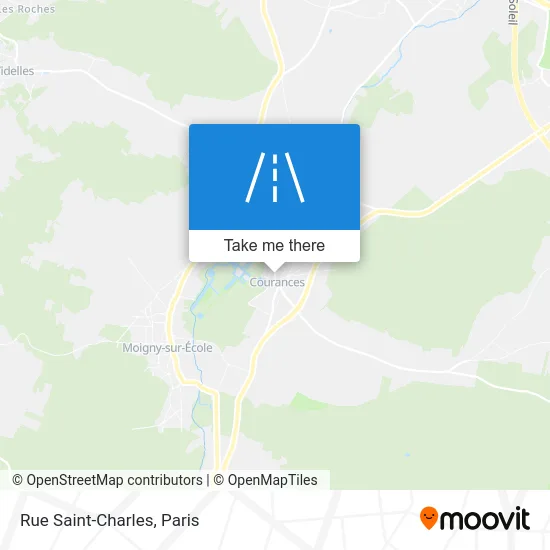 Rue Saint-Charles map