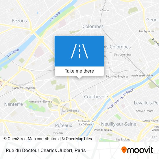 Rue du Docteur Charles Jubert map