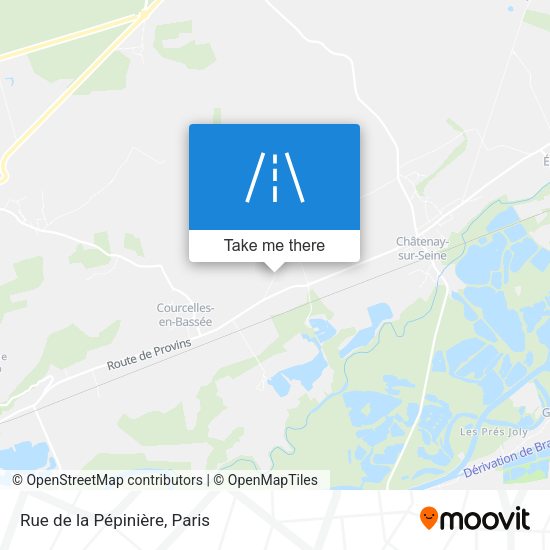 Rue de la Pépinière map