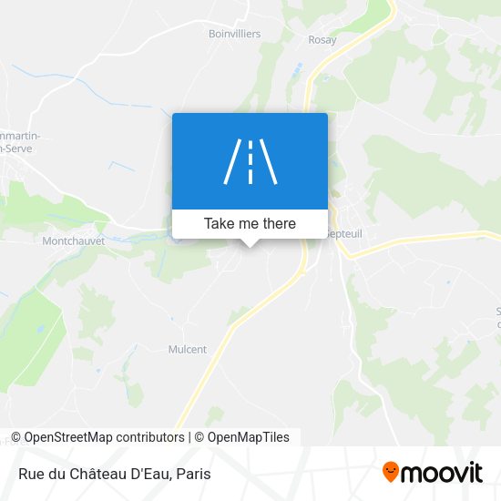 Rue du Château D'Eau map