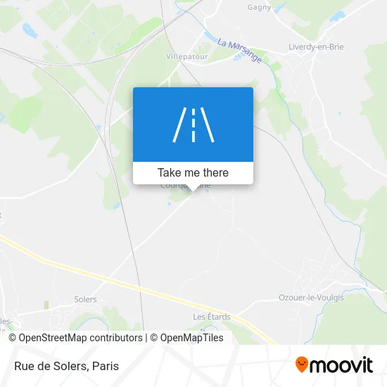 Rue de Solers map