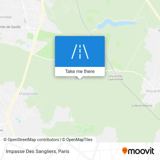 Impasse Des Sangliers map