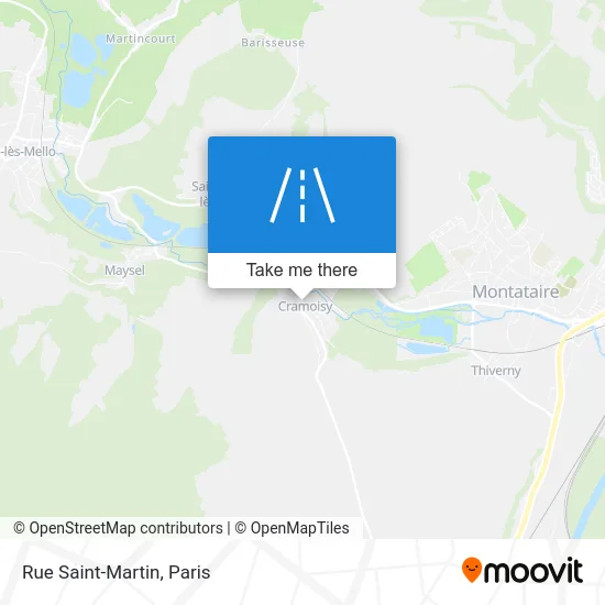 Rue Saint-Martin map