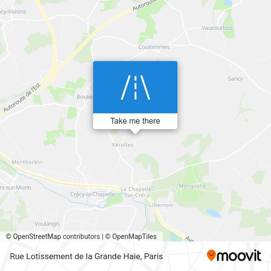 Rue Lotissement de la Grande Haie map