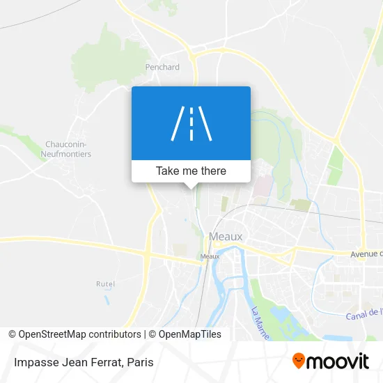 Impasse Jean Ferrat map