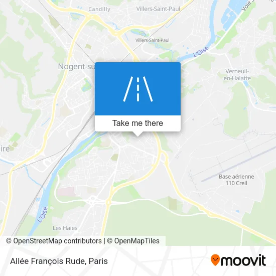 Allée François Rude map