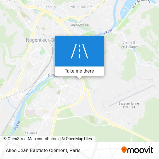Allée Jean Baptiste Clément map