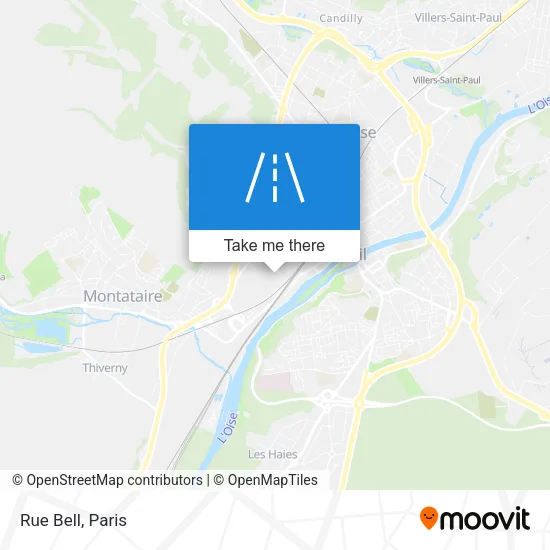Rue Bell map