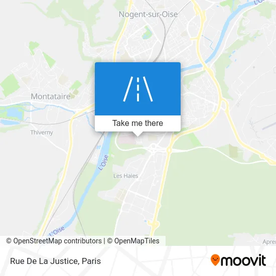 Rue De La Justice map