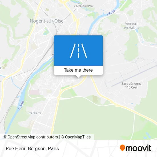 Rue Henri Bergson map