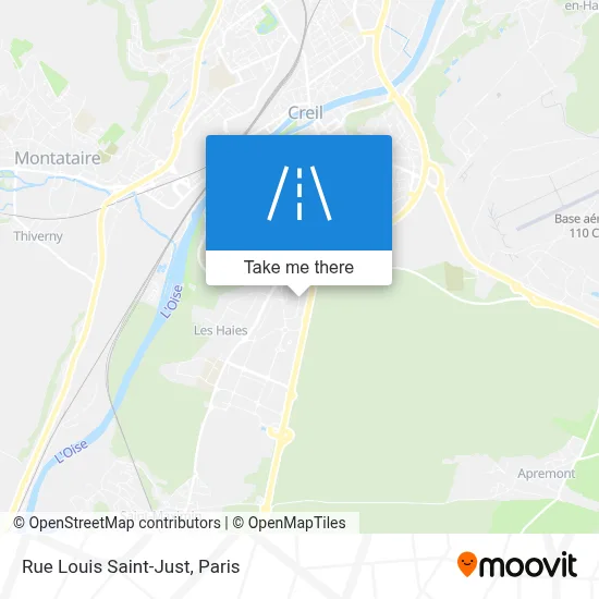 Rue Louis Saint-Just map