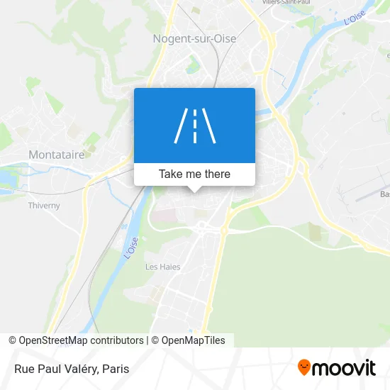 Rue Paul Valéry map
