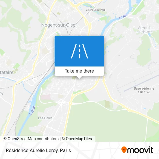 Résidence Aurélie Leroy map