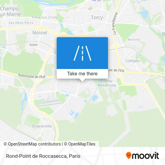 Rond-Point de Roccasecca map