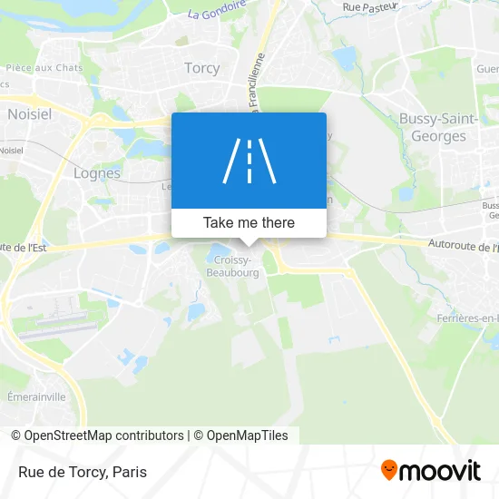 Rue de Torcy map