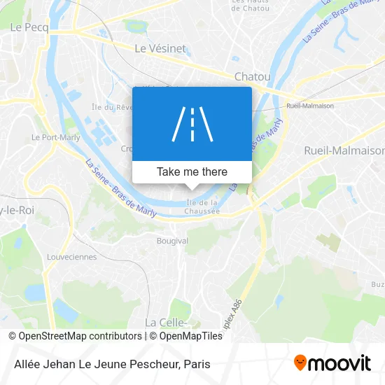 Allée Jehan Le Jeune Pescheur map