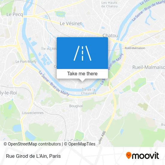 Rue Girod de L'Ain map