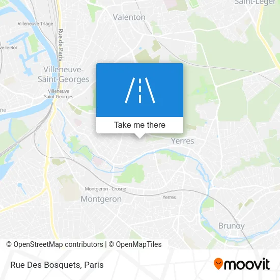 Rue Des Bosquets map
