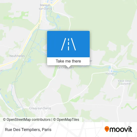 Rue Des Templiers map