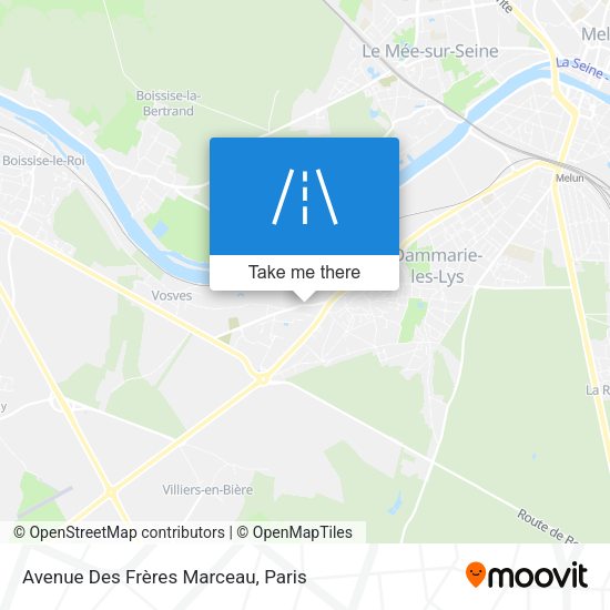 Avenue Des Frères Marceau map