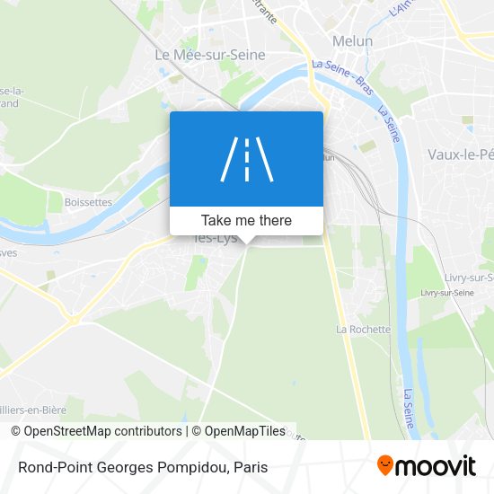Rond-Point Georges Pompidou map