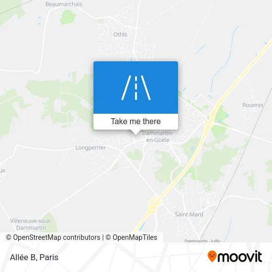 Allée B map
