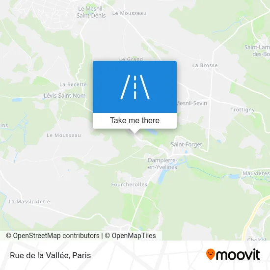 Rue de la Vallée map