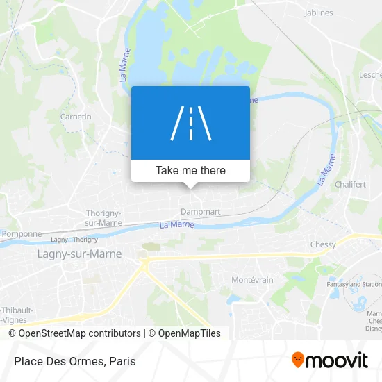 Place Des Ormes map