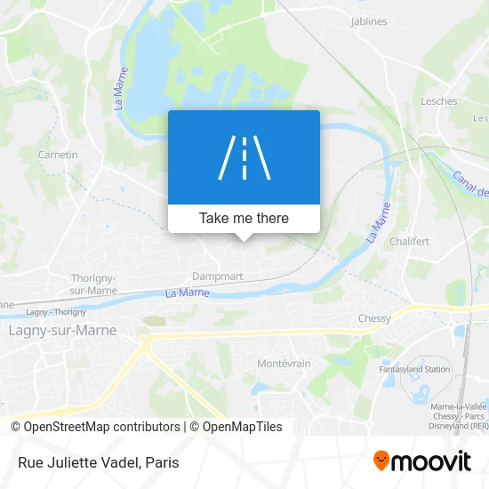 Rue Juliette Vadel map