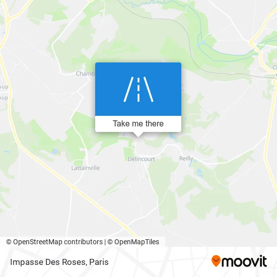 Impasse Des Roses map