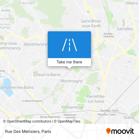 Rue Des Merisiers map